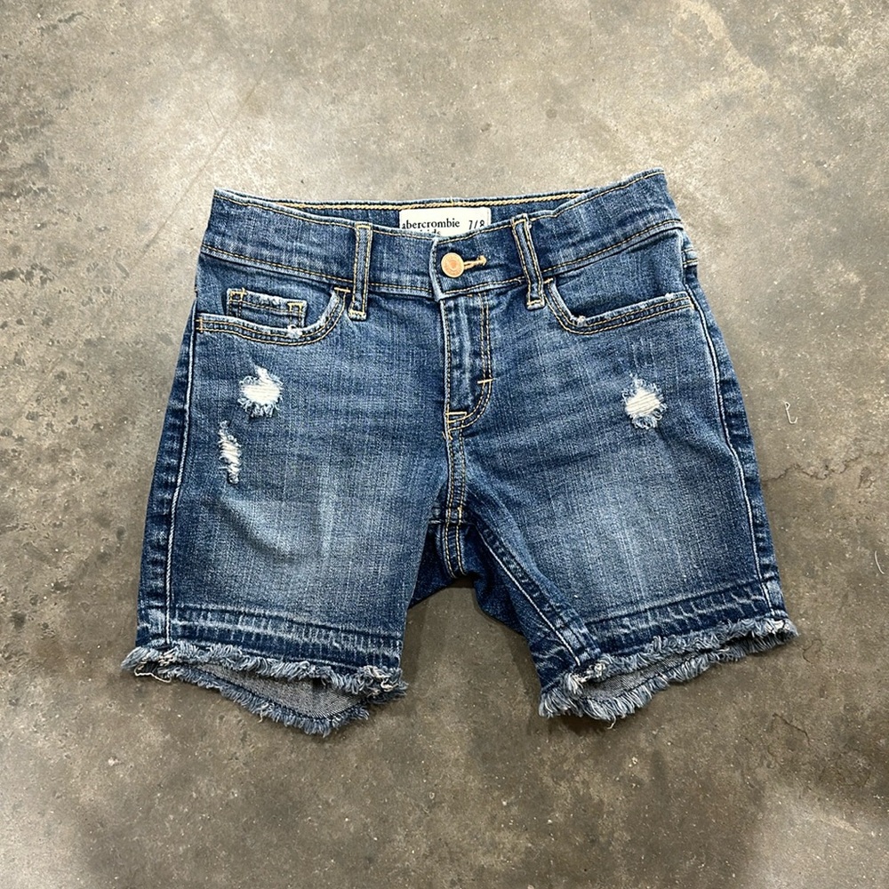 Abercrombie kids denim shorts